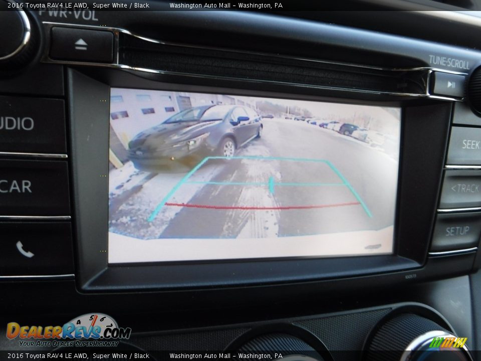 2016 Toyota RAV4 LE AWD Super White / Black Photo #4