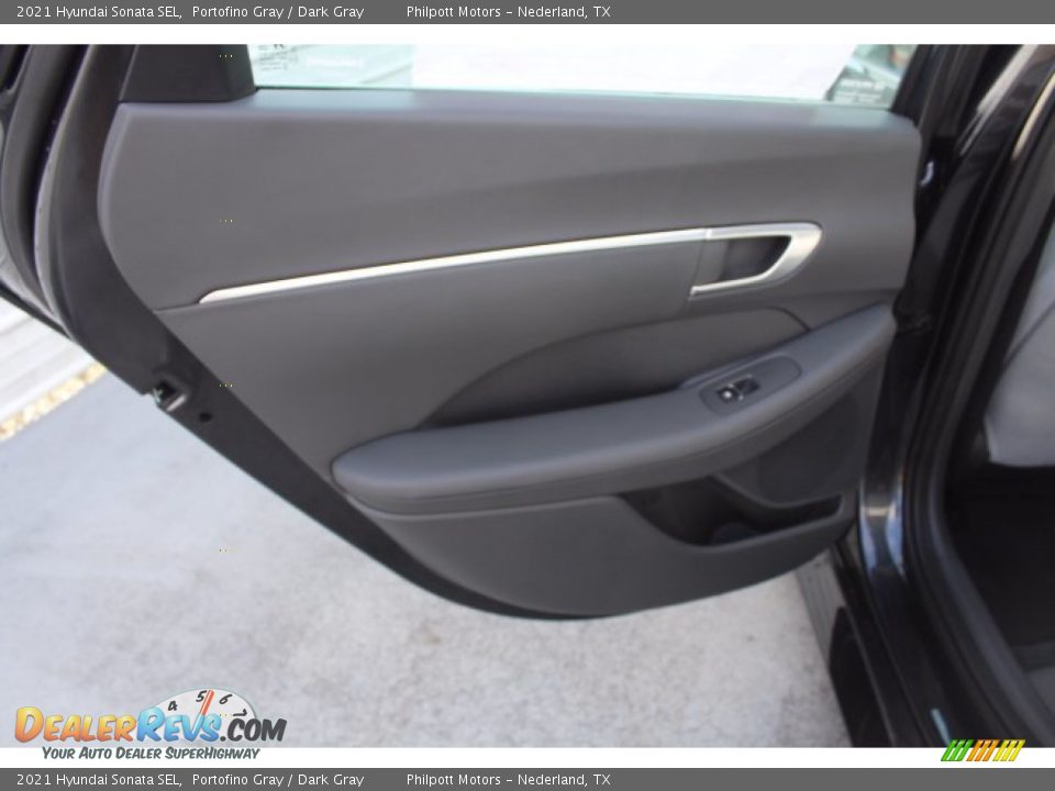 2021 Hyundai Sonata SEL Portofino Gray / Dark Gray Photo #19