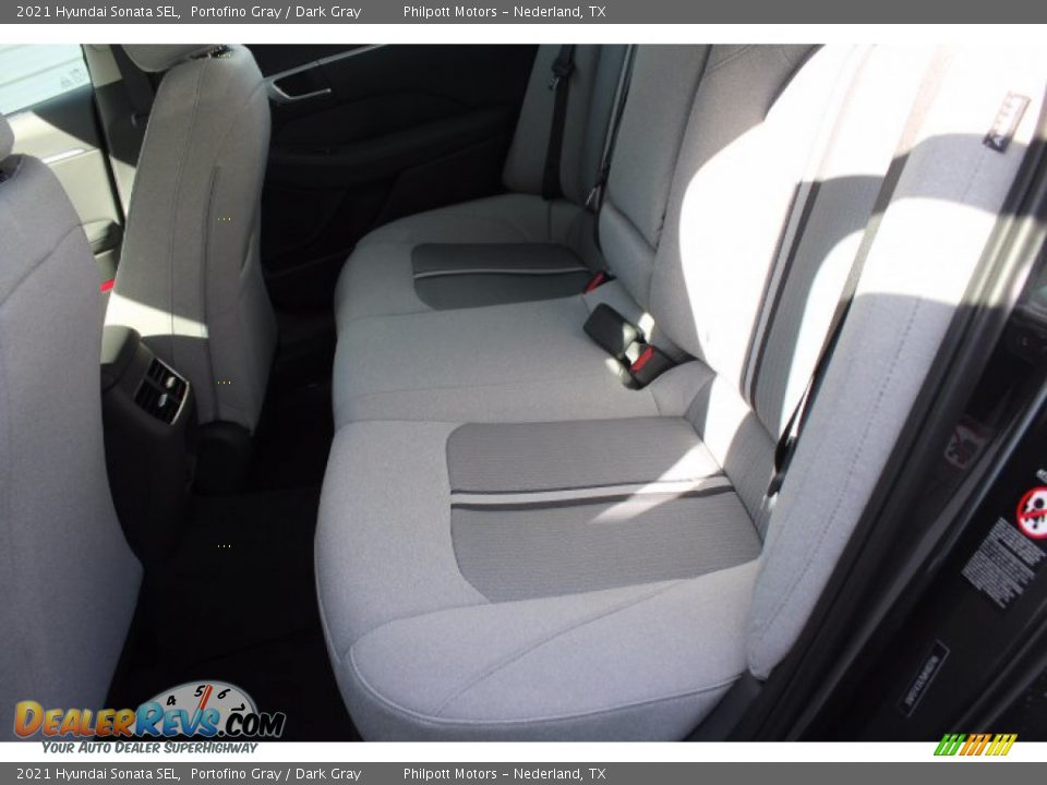 2021 Hyundai Sonata SEL Portofino Gray / Dark Gray Photo #20