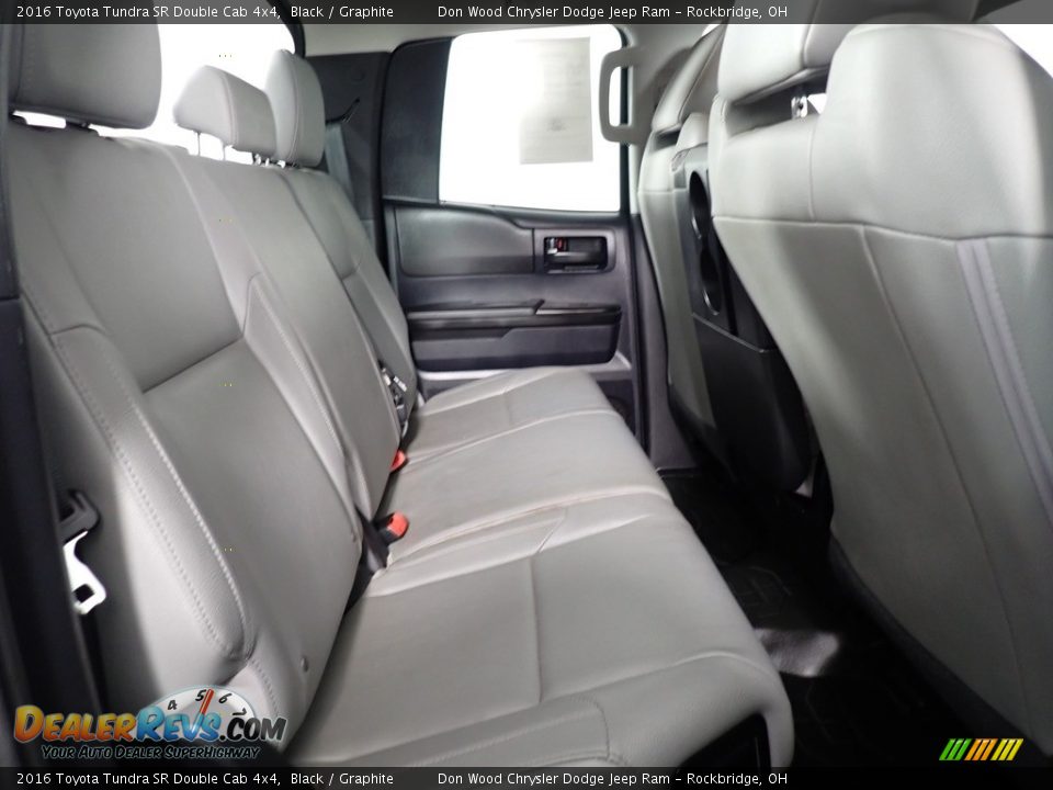 2016 Toyota Tundra SR Double Cab 4x4 Black / Graphite Photo #29