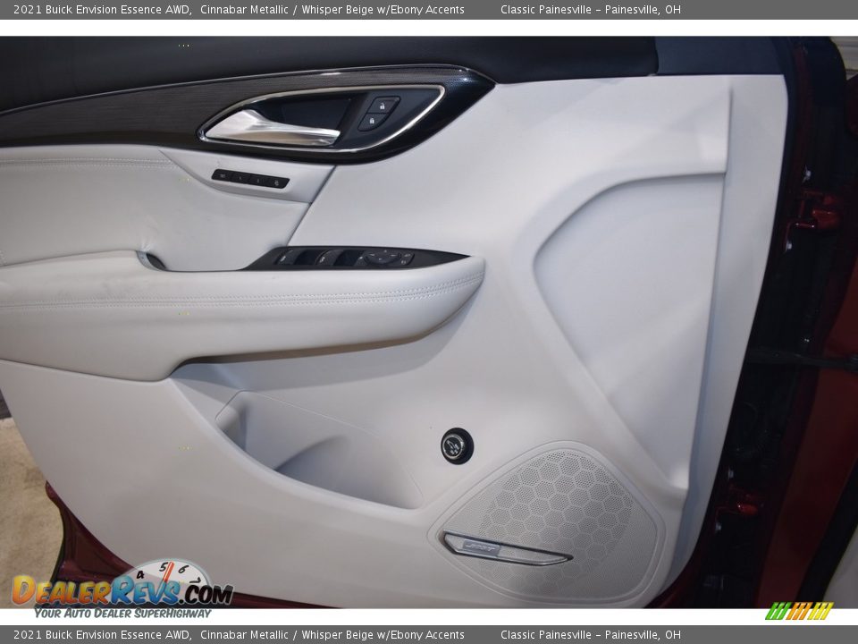 2021 Buick Envision Essence AWD Cinnabar Metallic / Whisper Beige w/Ebony Accents Photo #9