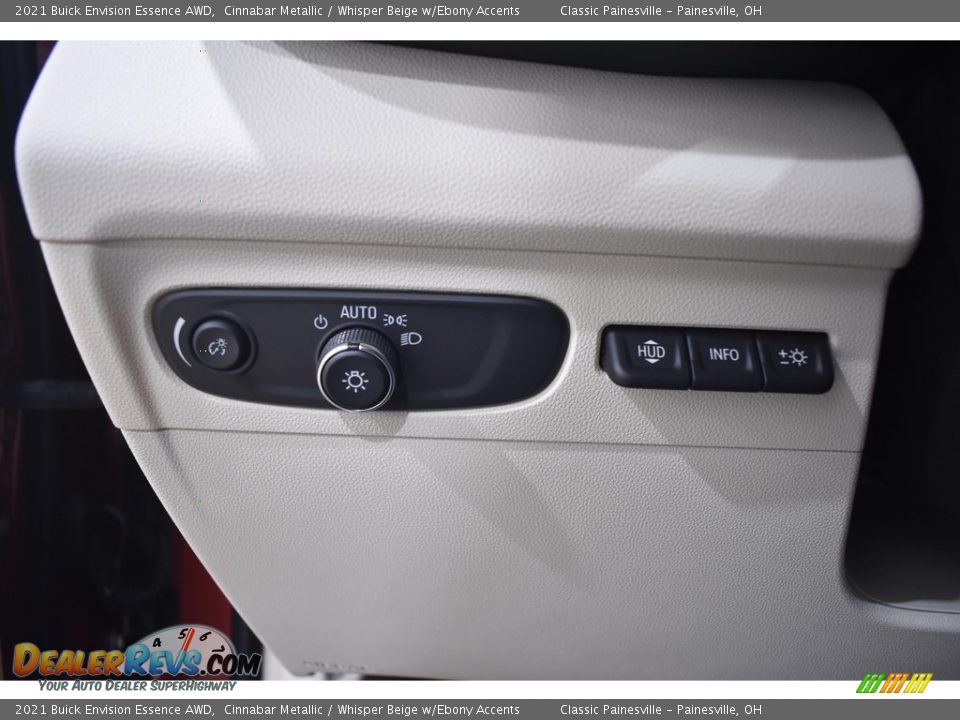 2021 Buick Envision Essence AWD Cinnabar Metallic / Whisper Beige w/Ebony Accents Photo #11