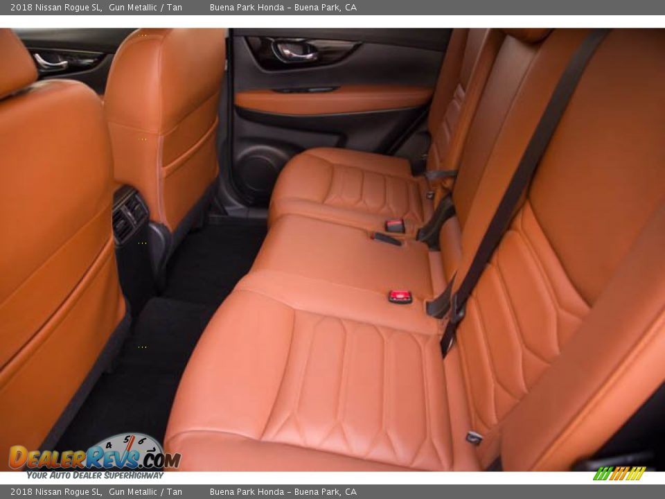 Rear Seat of 2018 Nissan Rogue SL Photo #4
