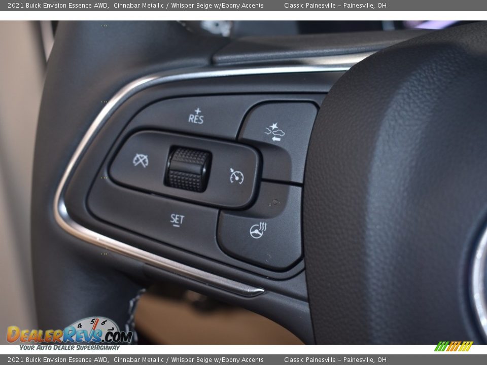 2021 Buick Envision Essence AWD Cinnabar Metallic / Whisper Beige w/Ebony Accents Photo #15