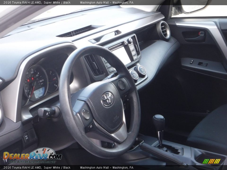 2016 Toyota RAV4 LE AWD Super White / Black Photo #15