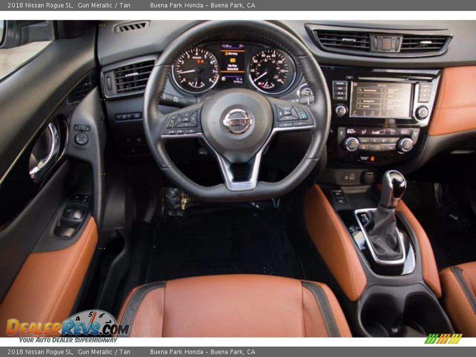 Front Seat of 2018 Nissan Rogue SL Photo #5