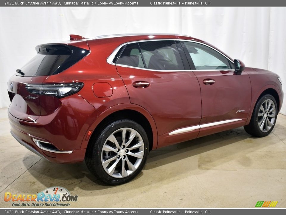 Cinnabar Metallic 2021 Buick Envision Avenir AWD Photo #2