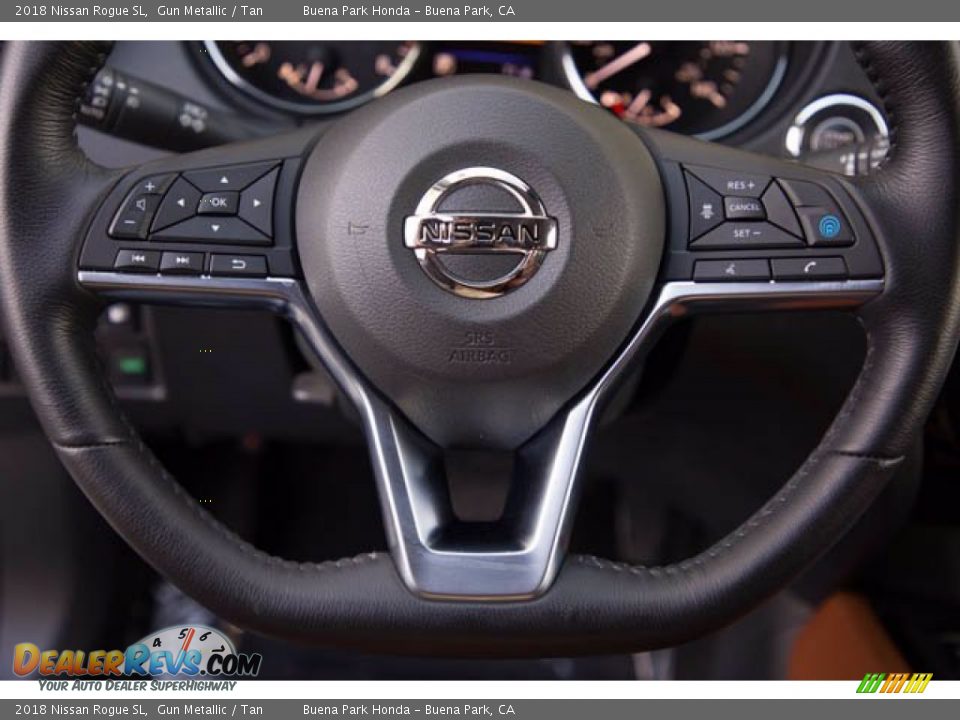2018 Nissan Rogue SL Steering Wheel Photo #11