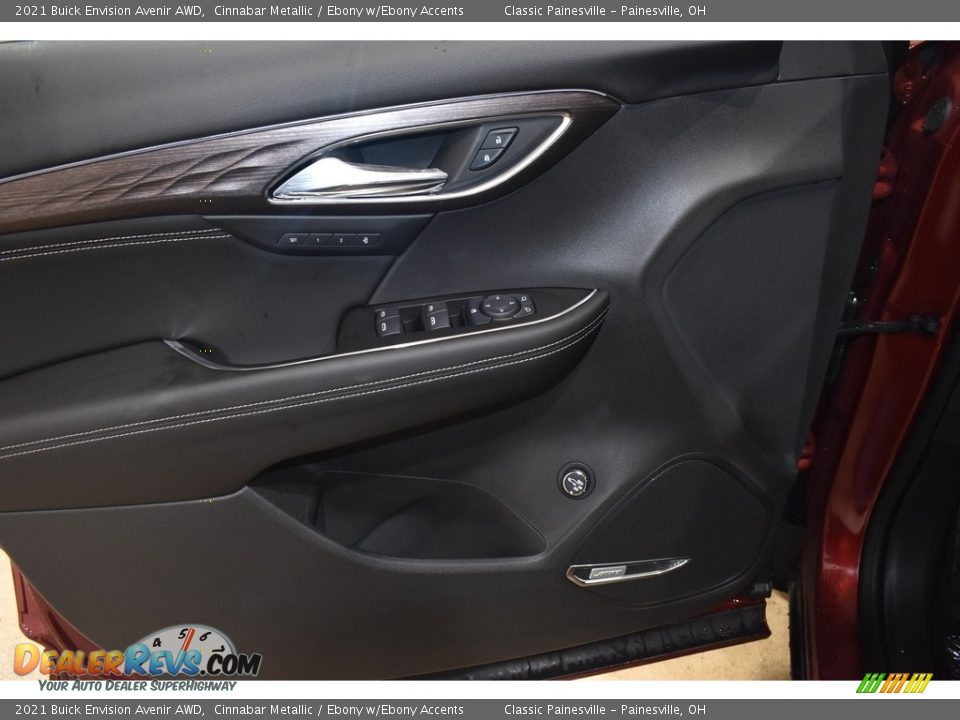 2021 Buick Envision Avenir AWD Cinnabar Metallic / Ebony w/Ebony Accents Photo #9