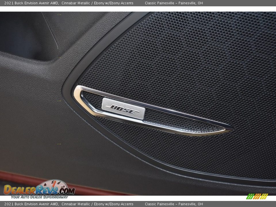 2021 Buick Envision Avenir AWD Cinnabar Metallic / Ebony w/Ebony Accents Photo #10