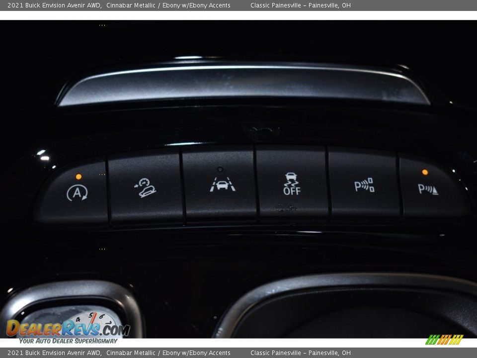 2021 Buick Envision Avenir AWD Cinnabar Metallic / Ebony w/Ebony Accents Photo #14