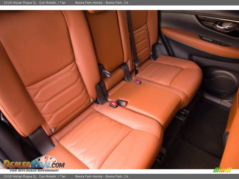 Rear Seat of 2018 Nissan Rogue SL Photo #21
