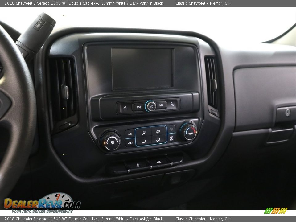 Controls of 2018 Chevrolet Silverado 1500 WT Double Cab 4x4 Photo #9
