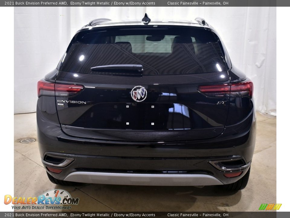 2021 Buick Envision Preferred AWD Ebony Twilight Metallic / Ebony w/Ebony Accents Photo #3