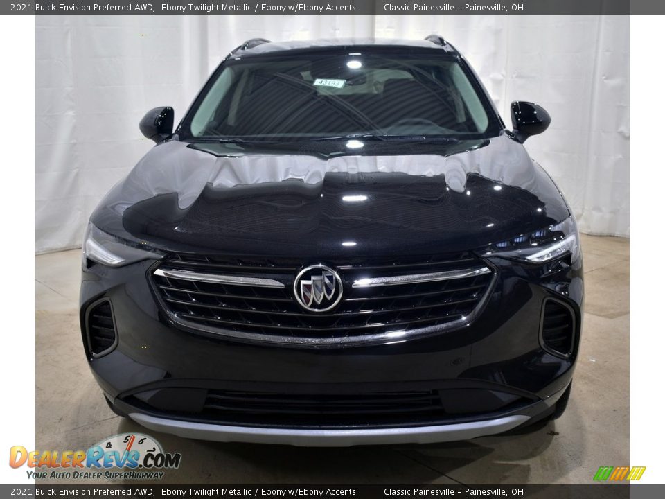 2021 Buick Envision Preferred AWD Ebony Twilight Metallic / Ebony w/Ebony Accents Photo #4