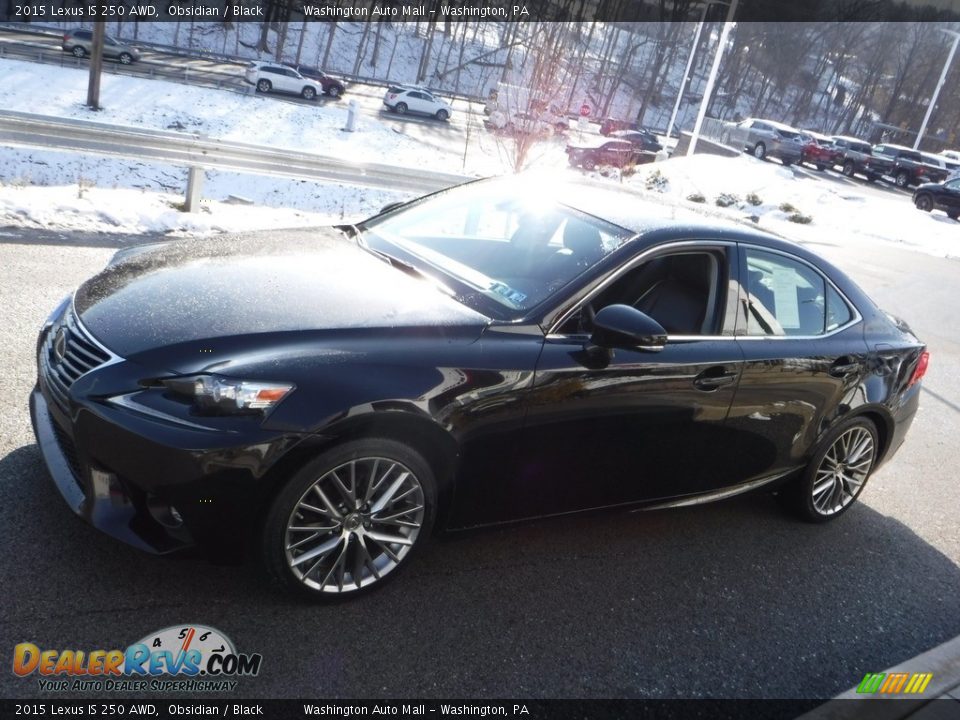 2015 Lexus IS 250 AWD Obsidian / Black Photo #12