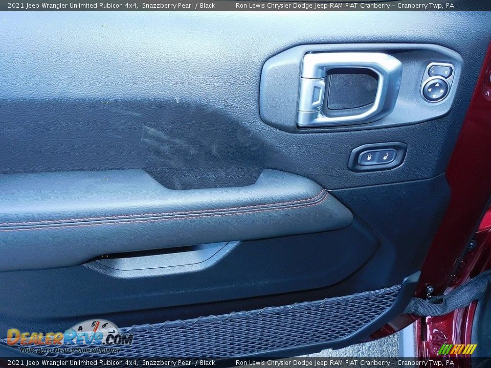 2021 Jeep Wrangler Unlimited Rubicon 4x4 Snazzberry Pearl / Black Photo #14