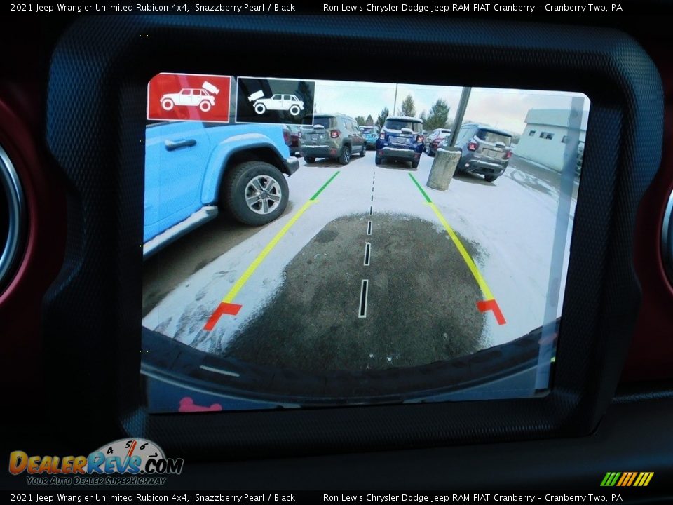 2021 Jeep Wrangler Unlimited Rubicon 4x4 Snazzberry Pearl / Black Photo #17