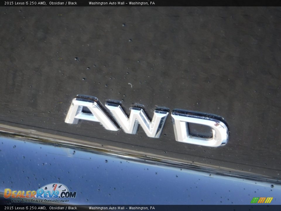 2015 Lexus IS 250 AWD Obsidian / Black Photo #16