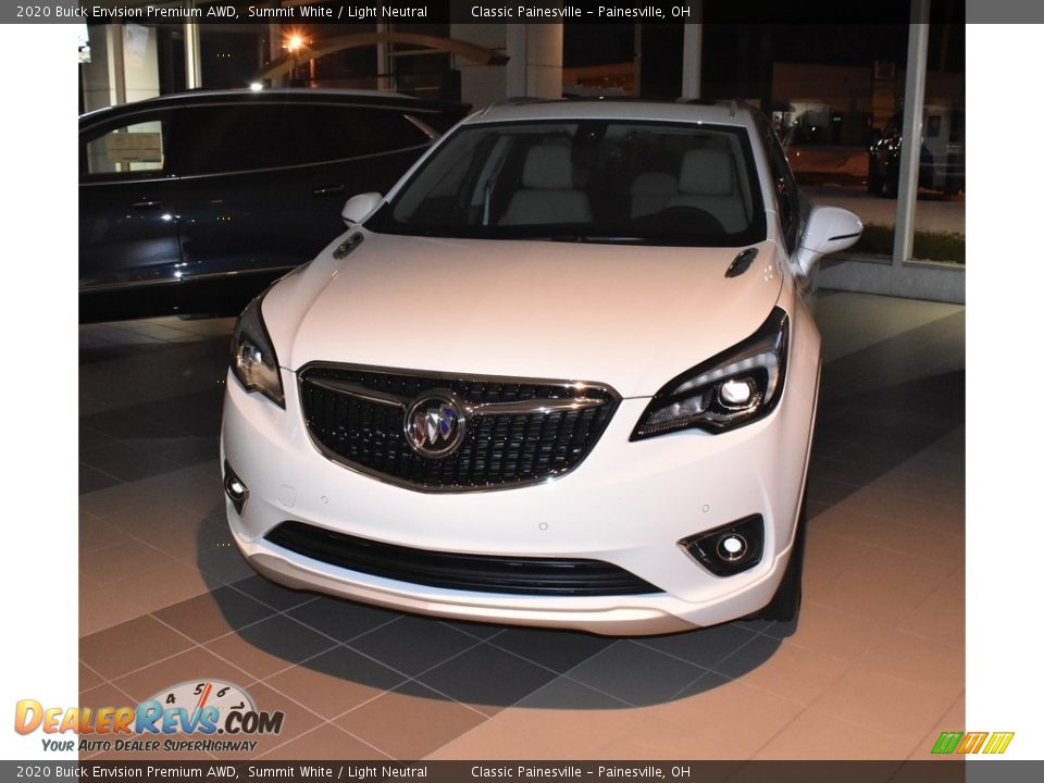 2020 Buick Envision Premium AWD Summit White / Light Neutral Photo #4