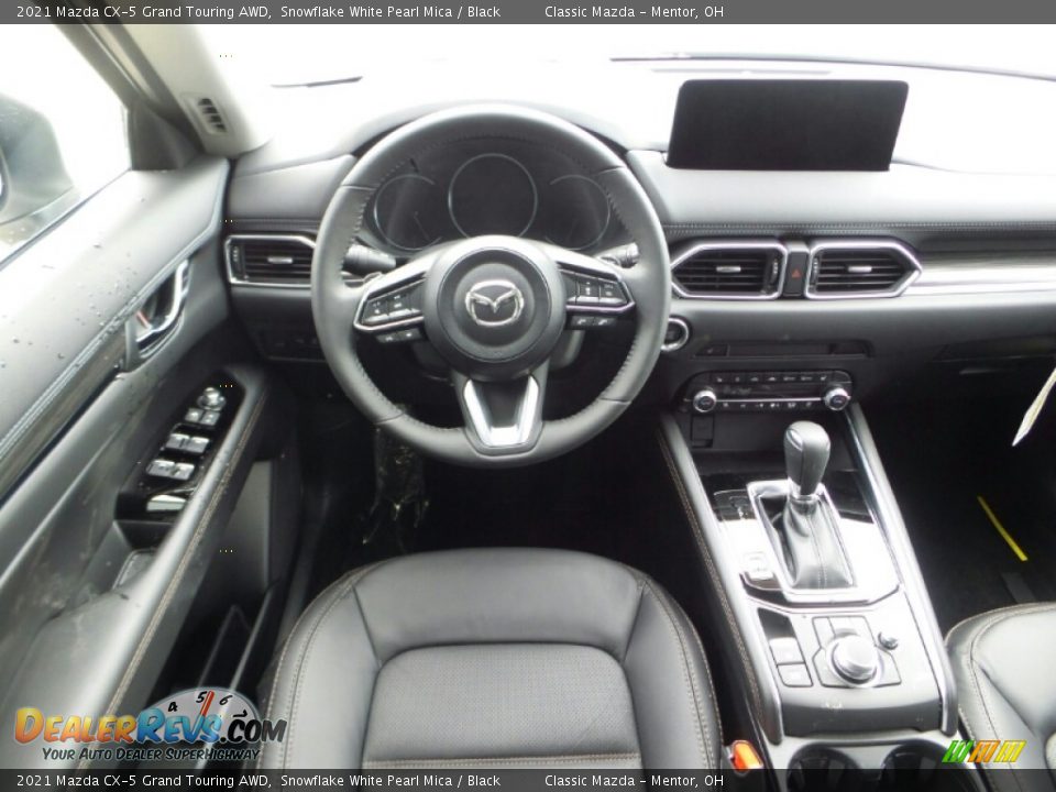2021 Mazda CX-5 Grand Touring AWD Snowflake White Pearl Mica / Black Photo #6