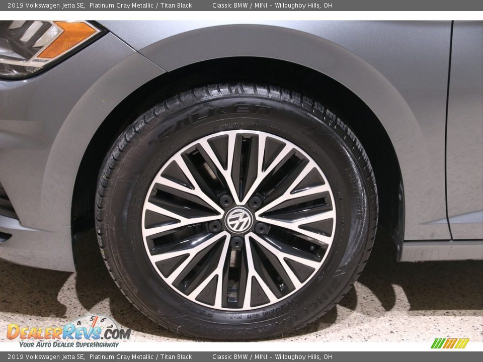 2019 Volkswagen Jetta SE Platinum Gray Metallic / Titan Black Photo #20
