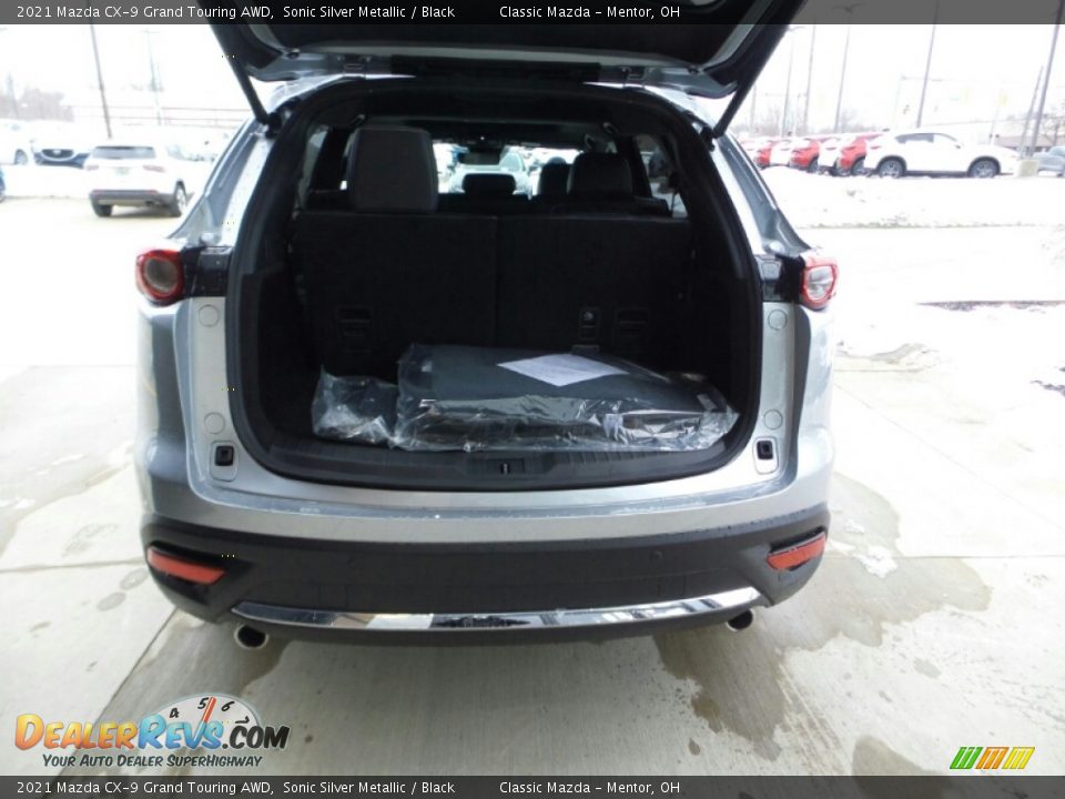 2021 Mazda CX-9 Grand Touring AWD Sonic Silver Metallic / Black Photo #9