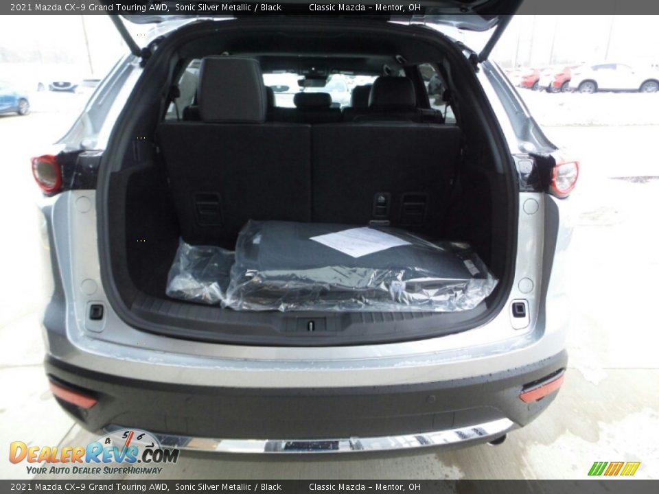 2021 Mazda CX-9 Grand Touring AWD Sonic Silver Metallic / Black Photo #10