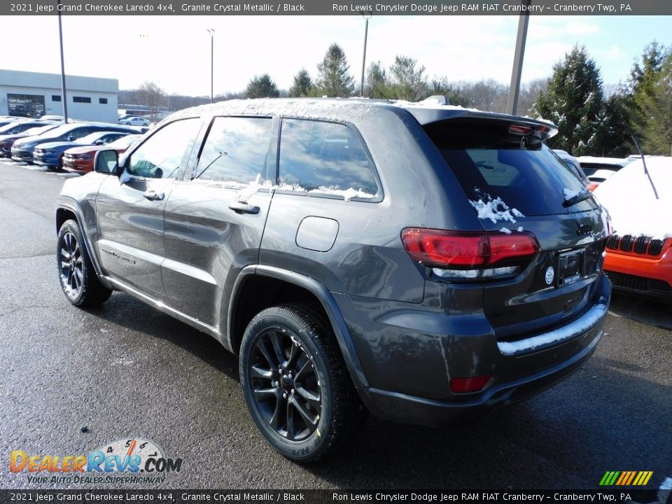 2021 Jeep Grand Cherokee Laredo 4x4 Granite Crystal Metallic / Black Photo #8