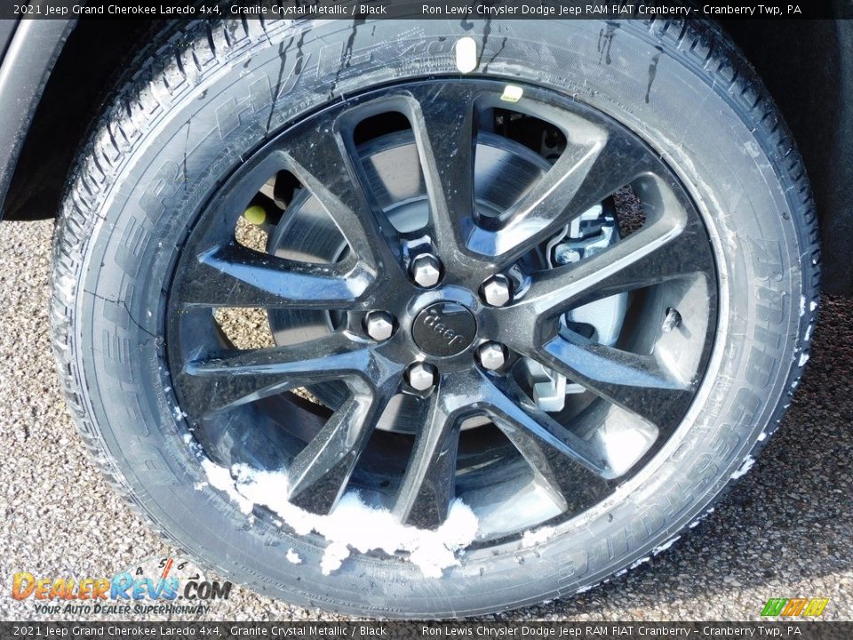 2021 Jeep Grand Cherokee Laredo 4x4 Granite Crystal Metallic / Black Photo #10