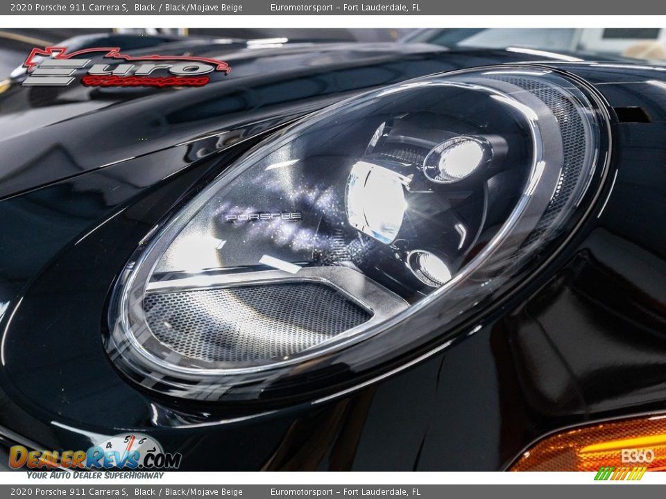 2020 Porsche 911 Carrera S Black / Black/Mojave Beige Photo #23