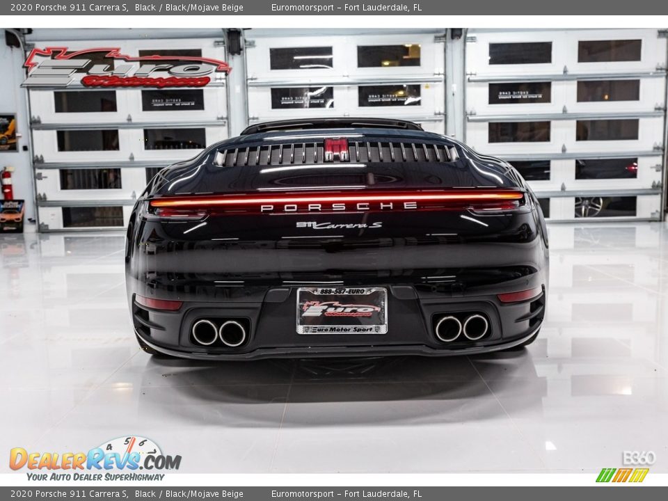 2020 Porsche 911 Carrera S Black / Black/Mojave Beige Photo #33