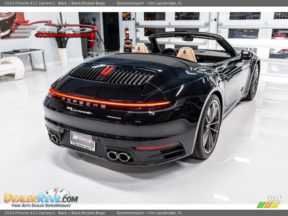 2020 Porsche 911 Carrera S Black / Black/Mojave Beige Photo #34