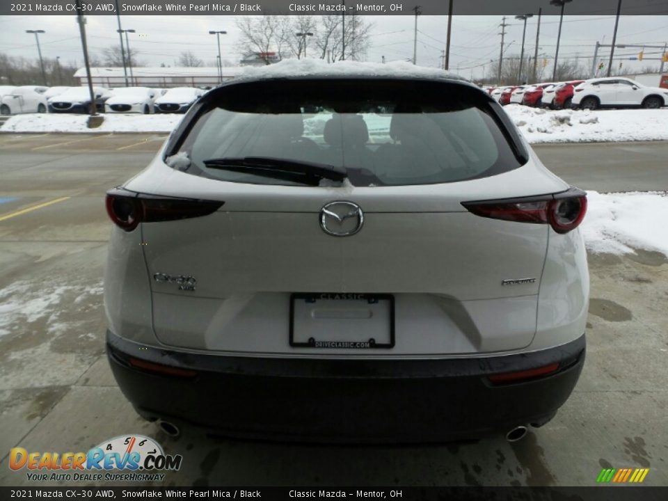 2021 Mazda CX-30 AWD Snowflake White Pearl Mica / Black Photo #9