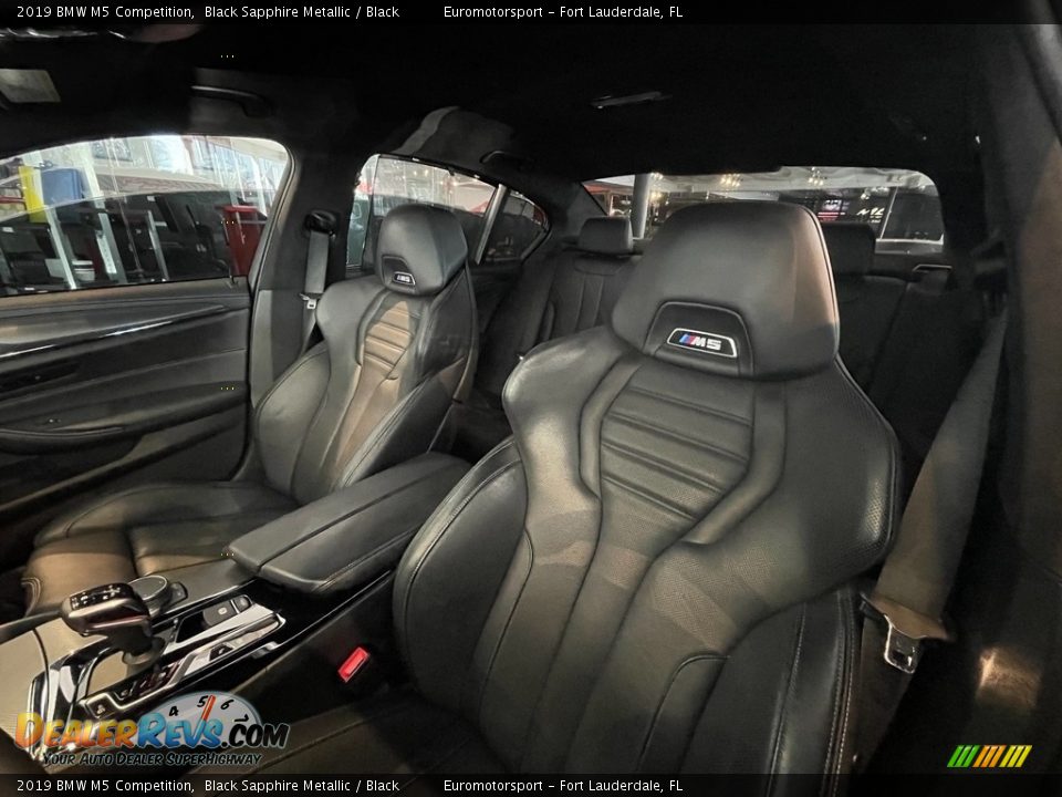 2019 BMW M5 Competition Black Sapphire Metallic / Black Photo #2