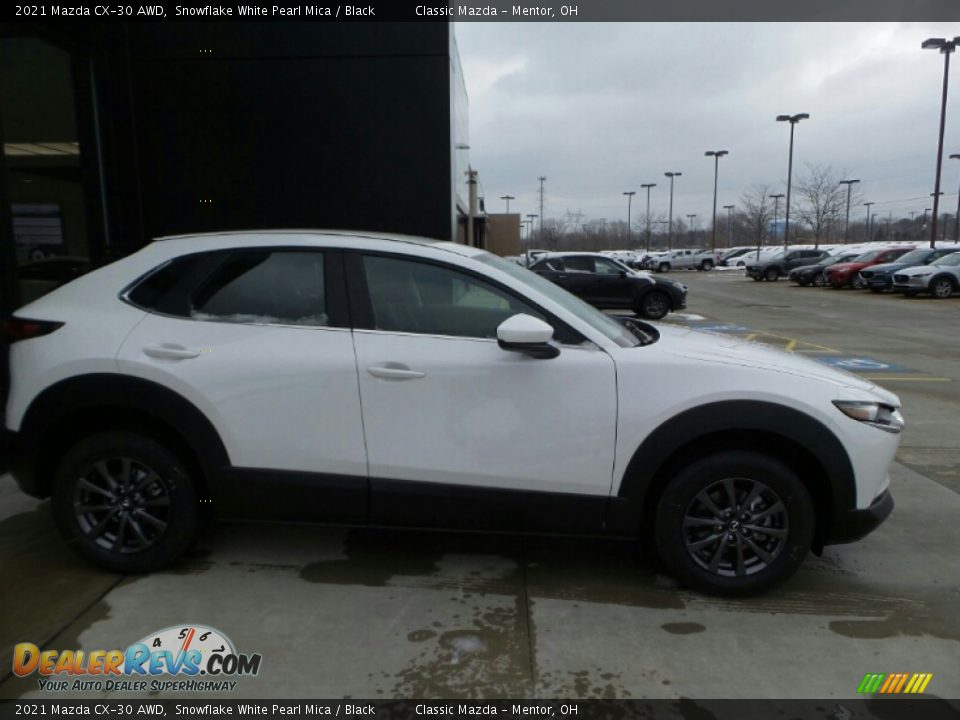 2021 Mazda CX-30 AWD Snowflake White Pearl Mica / Black Photo #3