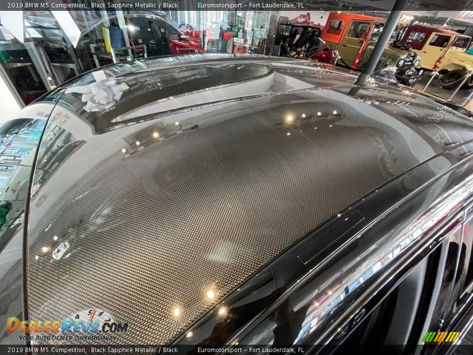 2019 BMW M5 Competition Black Sapphire Metallic / Black Photo #5