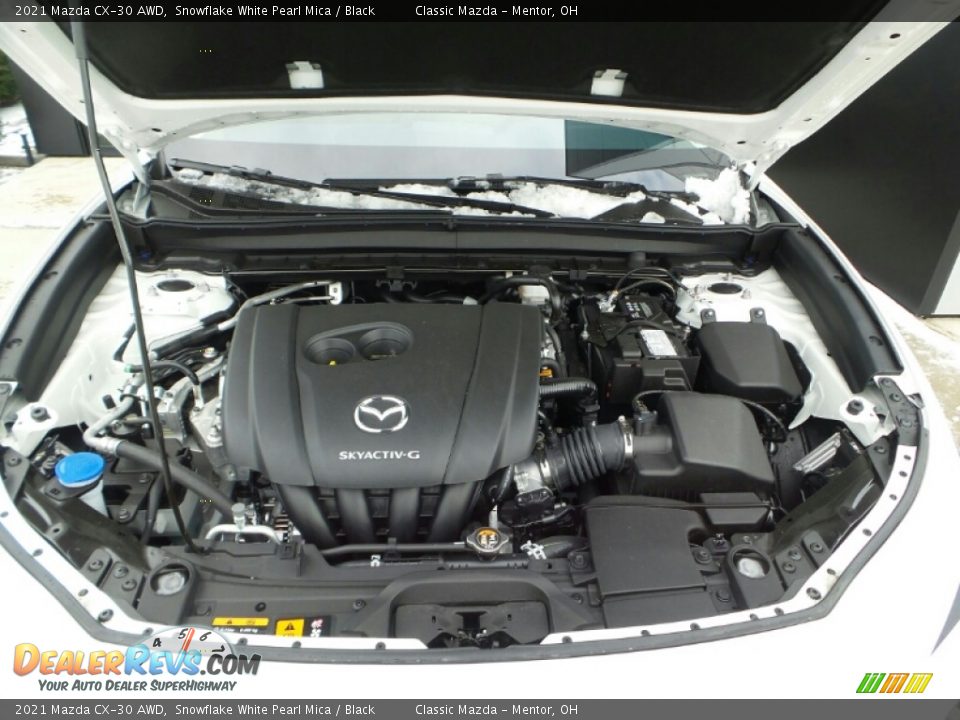 2021 Mazda CX-30 AWD Snowflake White Pearl Mica / Black Photo #8