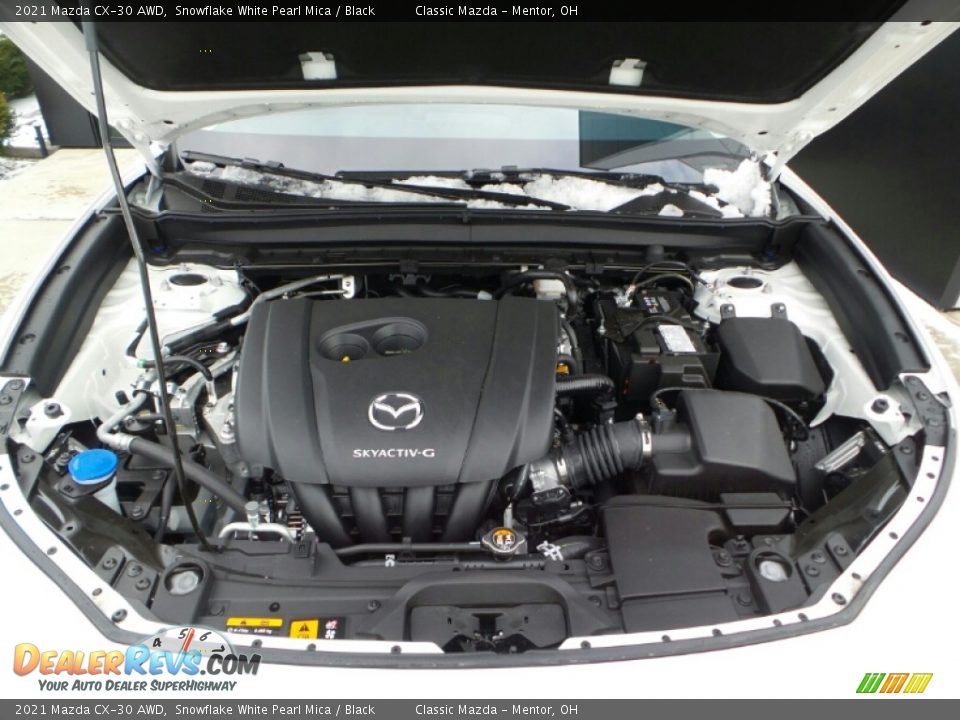 2021 Mazda CX-30 AWD Snowflake White Pearl Mica / Black Photo #9