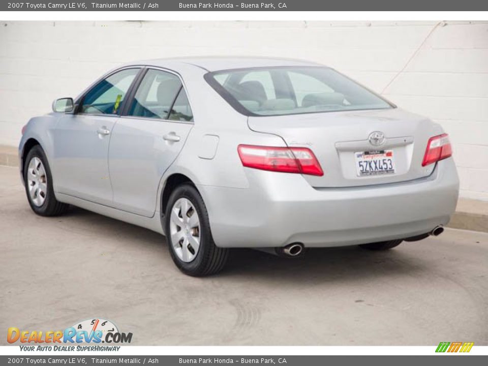 2007 Toyota Camry LE V6 Titanium Metallic / Ash Photo #2