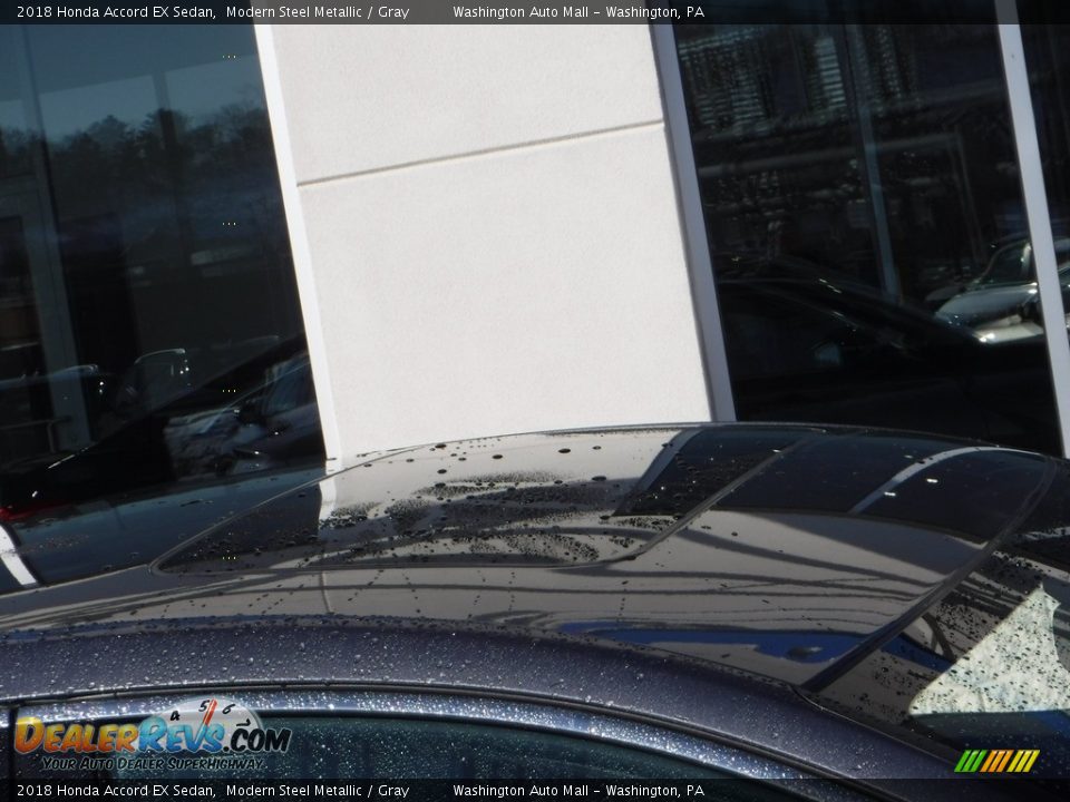 2018 Honda Accord EX Sedan Modern Steel Metallic / Gray Photo #3