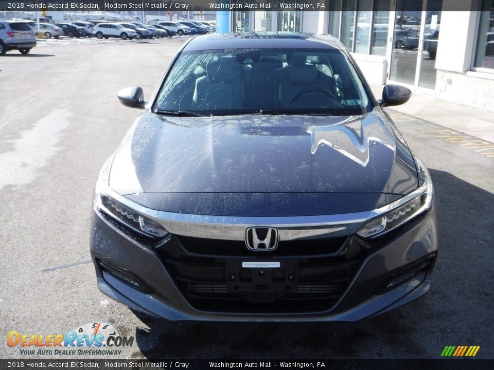 2018 Honda Accord EX Sedan Modern Steel Metallic / Gray Photo #5