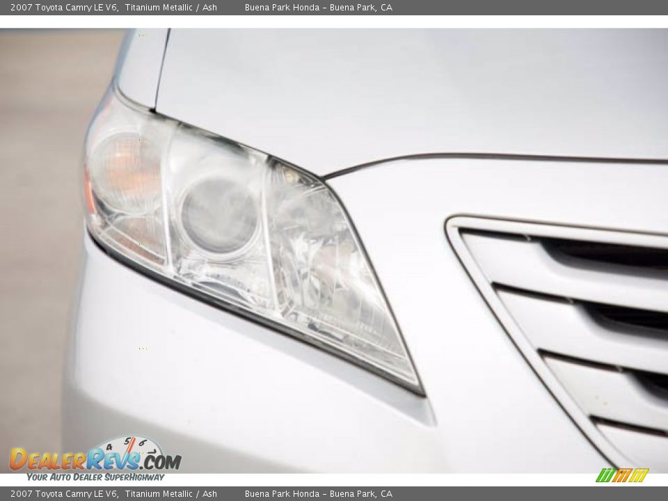 2007 Toyota Camry LE V6 Titanium Metallic / Ash Photo #8