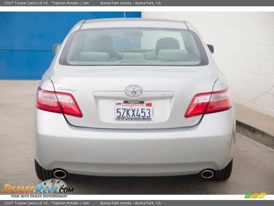 2007 Toyota Camry LE V6 Titanium Metallic / Ash Photo #11