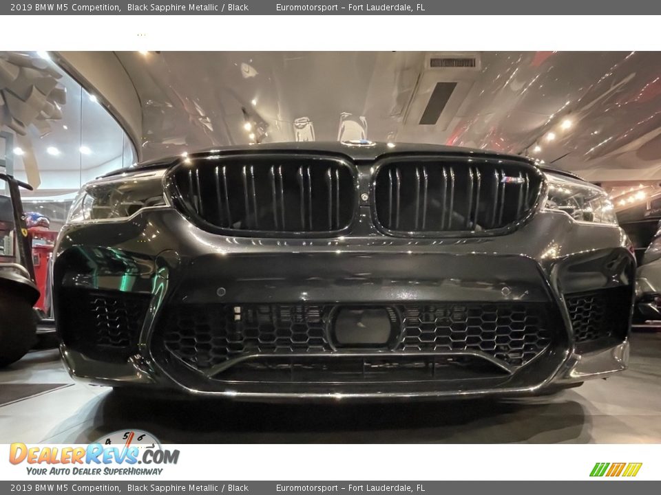 2019 BMW M5 Competition Black Sapphire Metallic / Black Photo #26