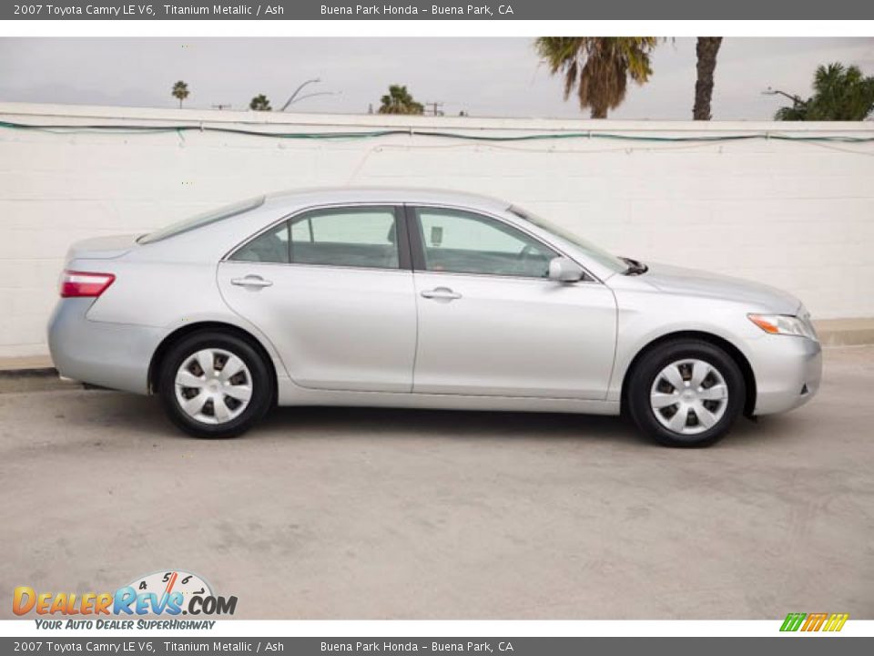 2007 Toyota Camry LE V6 Titanium Metallic / Ash Photo #14