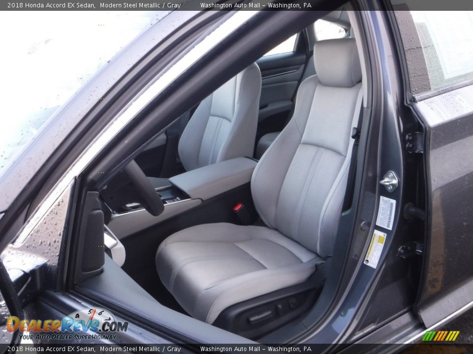2018 Honda Accord EX Sedan Modern Steel Metallic / Gray Photo #13