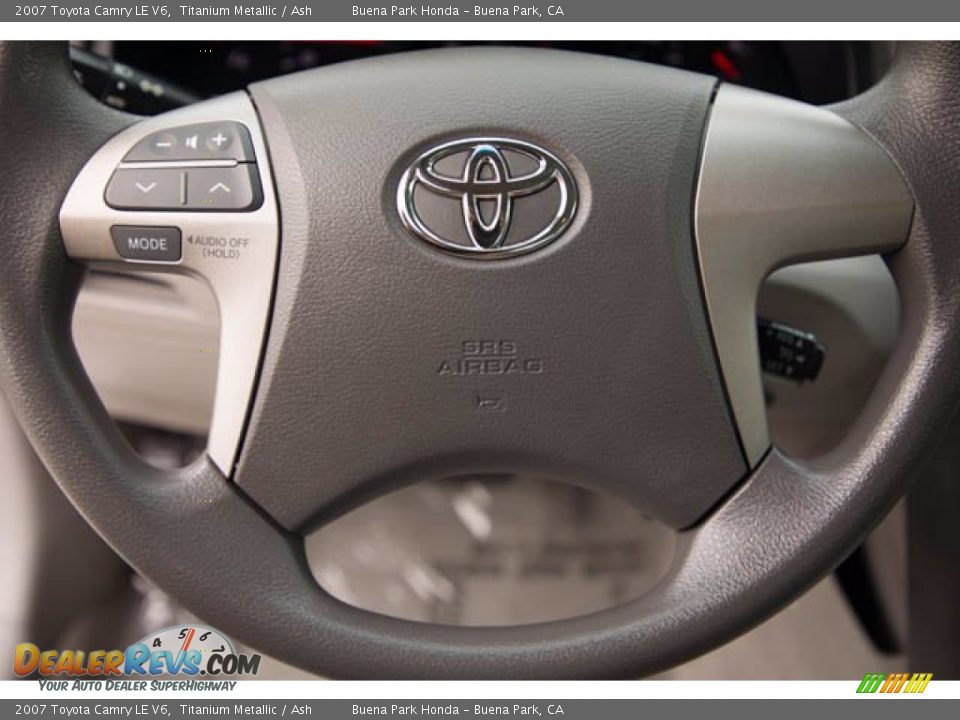 2007 Toyota Camry LE V6 Titanium Metallic / Ash Photo #15