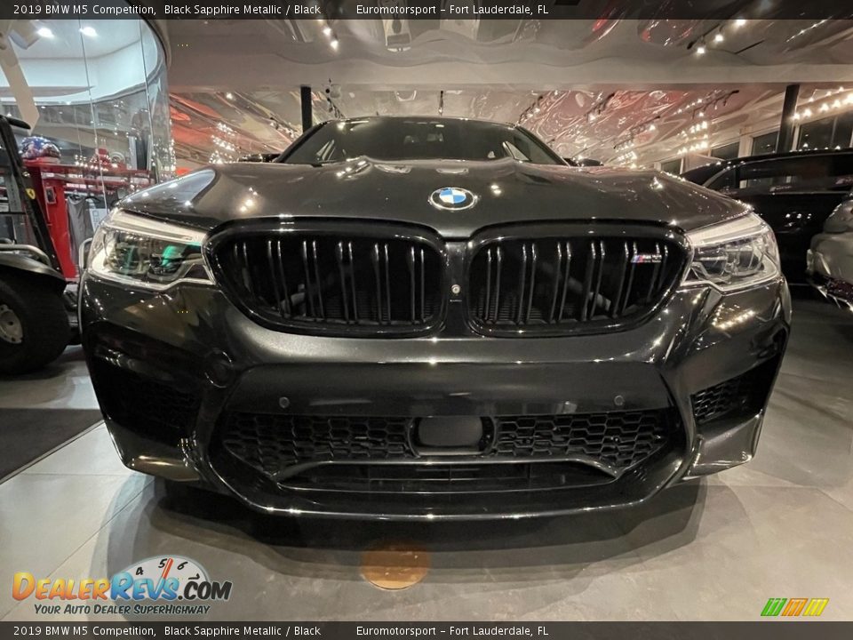 2019 BMW M5 Competition Black Sapphire Metallic / Black Photo #29