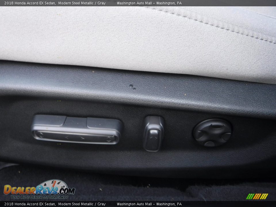 2018 Honda Accord EX Sedan Modern Steel Metallic / Gray Photo #14